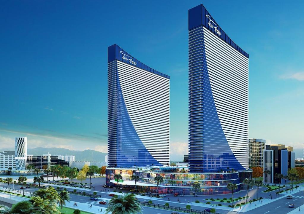 Апартаменты С Видом На Море Twin Towers Batumi, Orbi City Exterior foto